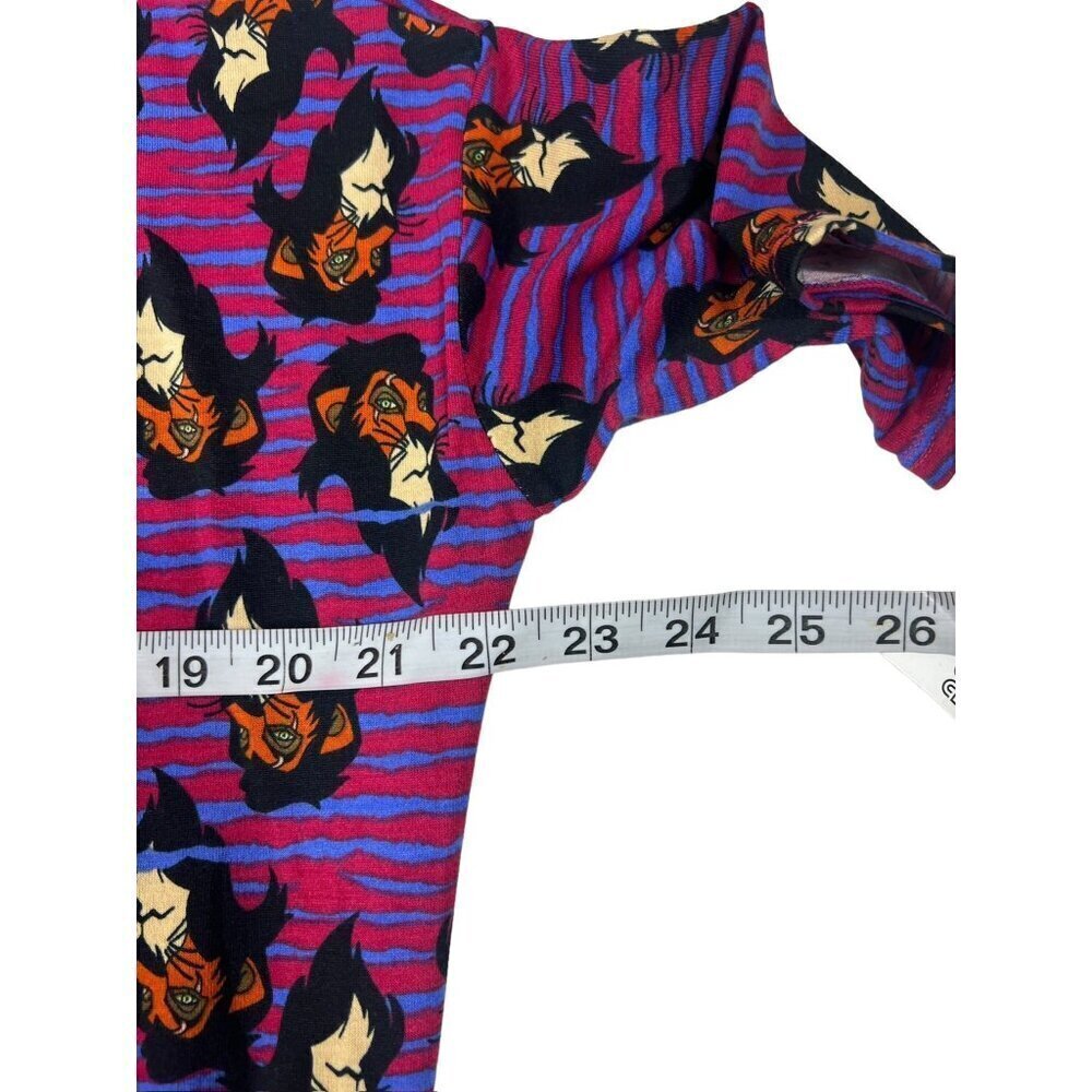 LulaRoe Disney Scar Women's Lightweight Top - Picture 5 of 6